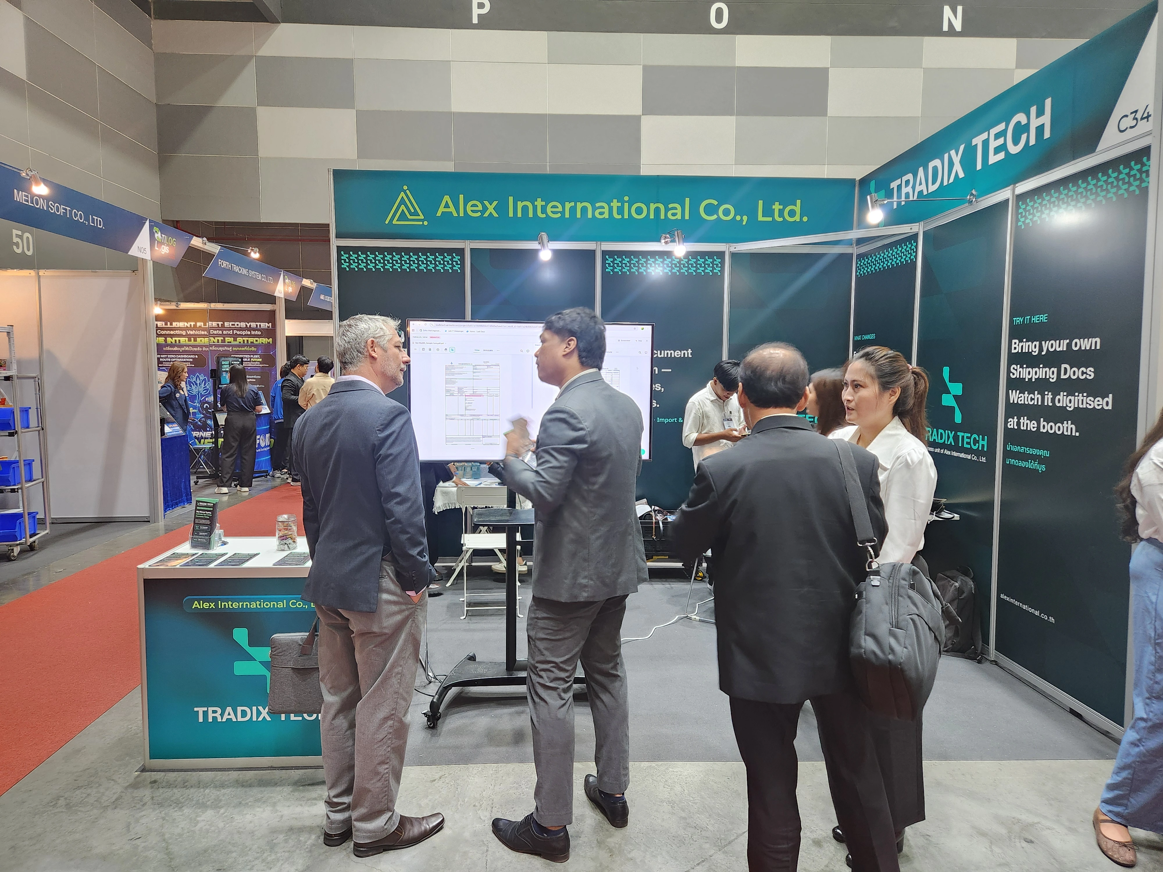 TILOG–LOGISTIX 2026 booth photo 12