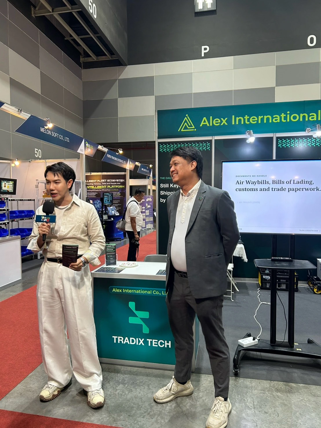 TILOG–LOGISTIX 2026 booth photo 14