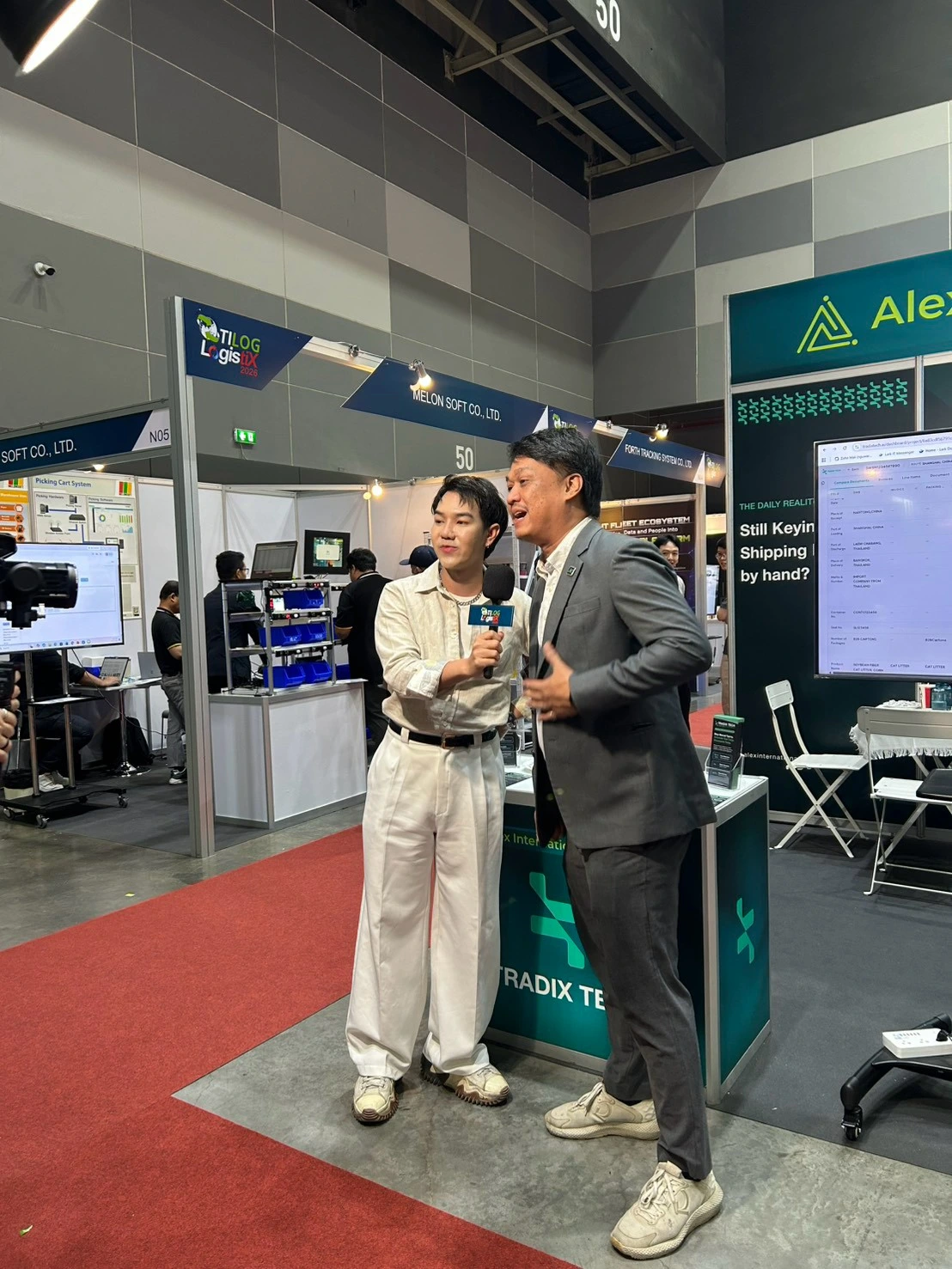 TILOG–LOGISTIX 2026 booth photo 16