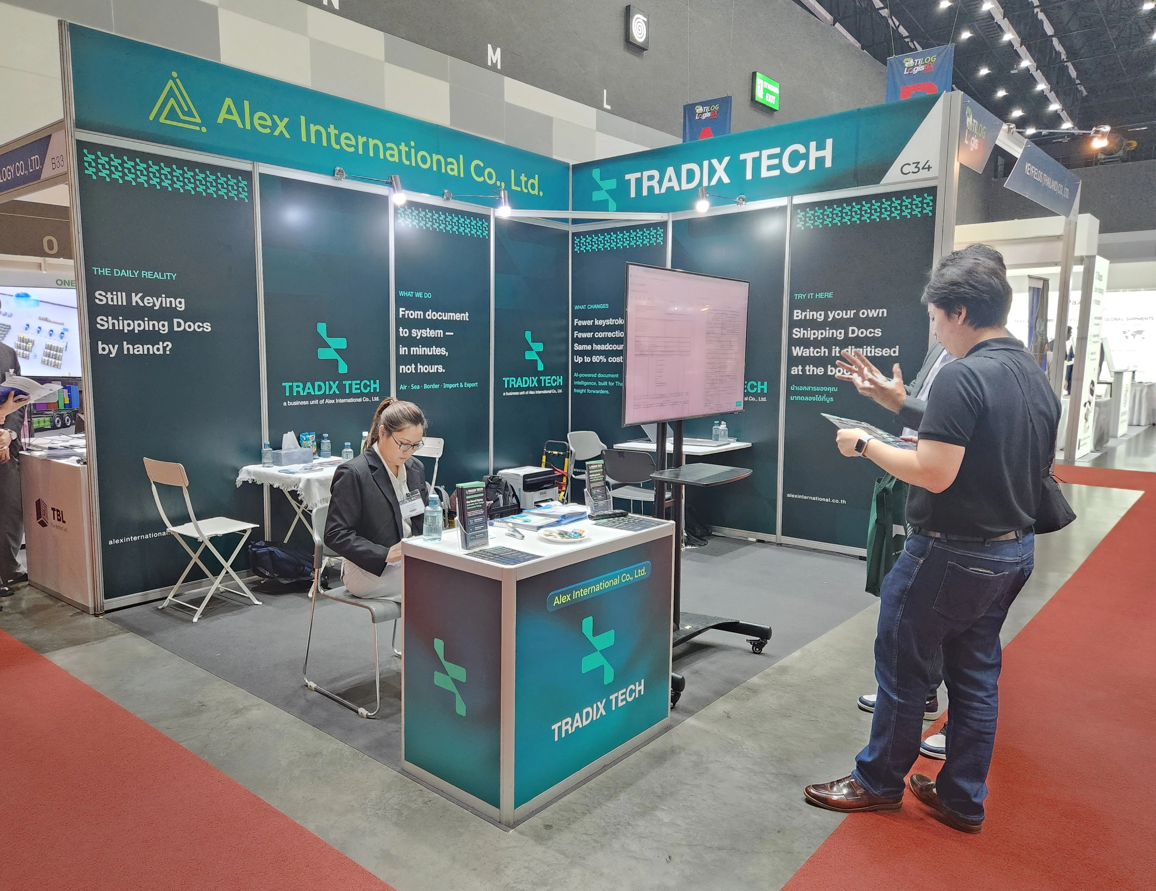 TILOG–LOGISTIX 2026 booth photo 3